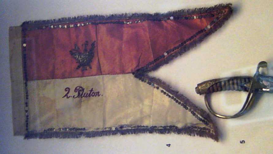 1st Krechów Lancer Regiment pennon
